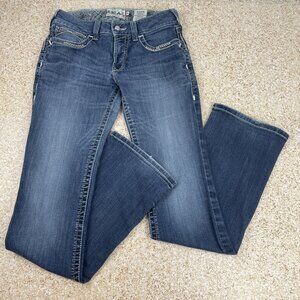 Ariat Mid Rise Bootcut Jeans Women's 30L I Stretch Denim Western